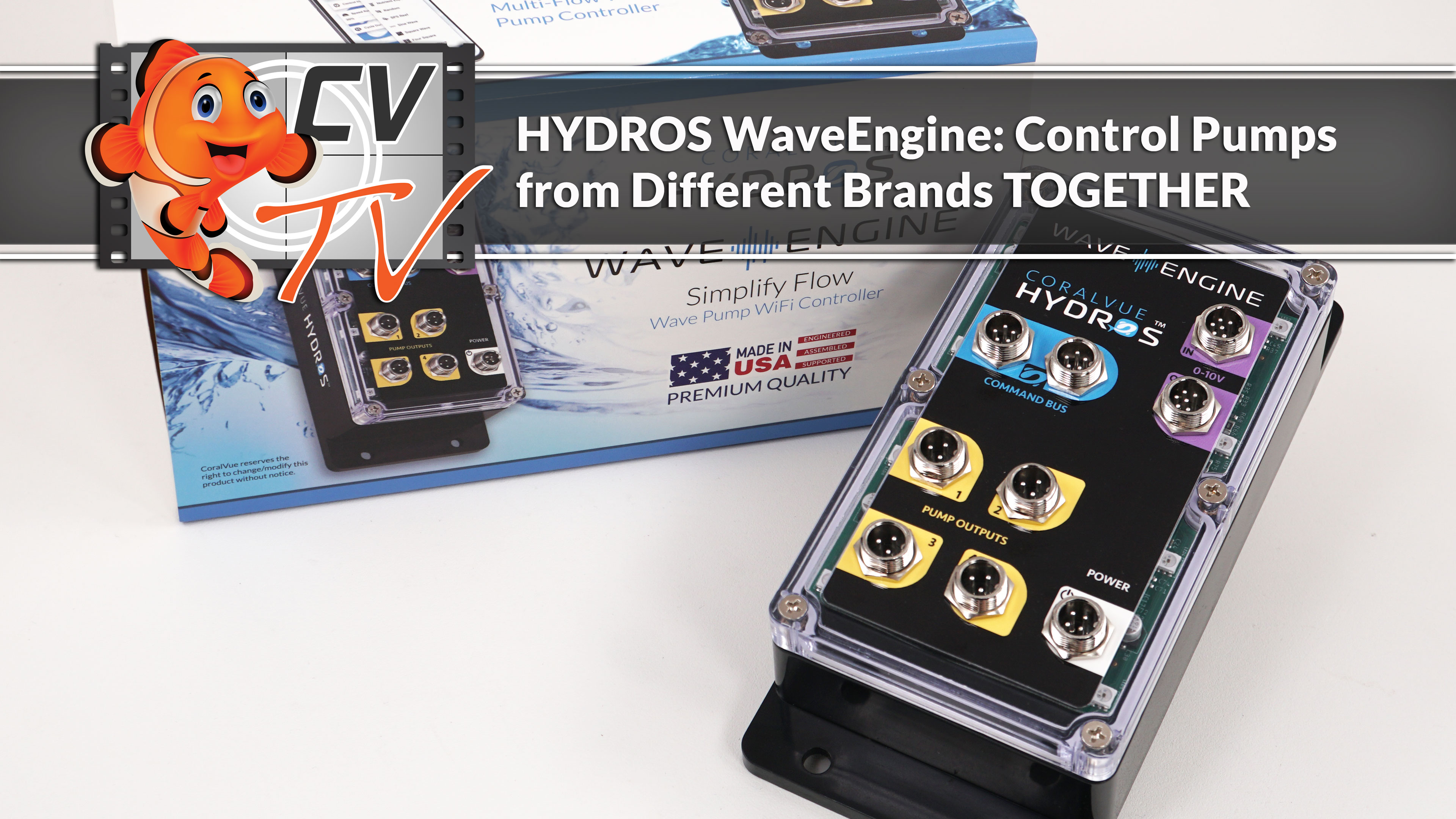 HYDROS | HYDROS WaveEngine - Use Pumps from Different Brands TOGETHER